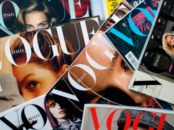 Vogue fashion magazine covers