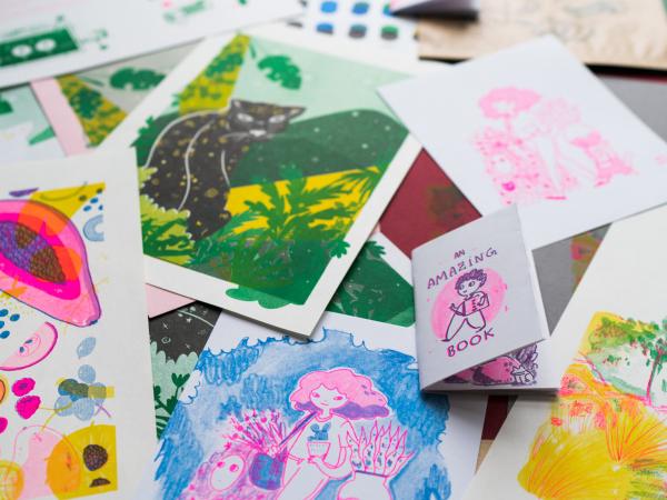 risograph technique