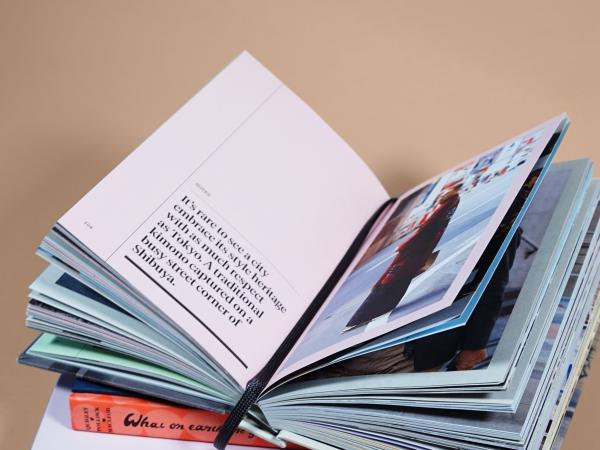 studio image of a pile of books