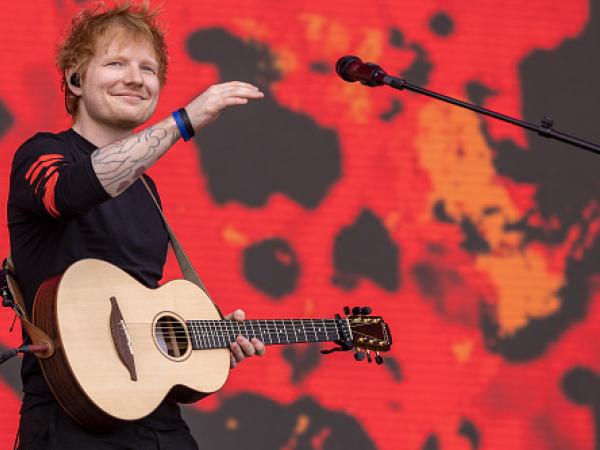 ed sheeran performing planting trees campaign