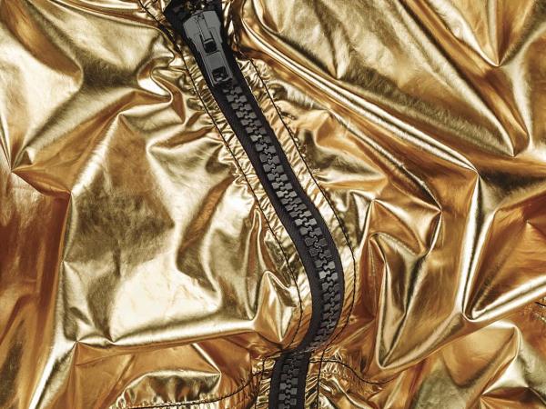 Metallic gold fabric