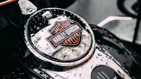 harley davidson close up