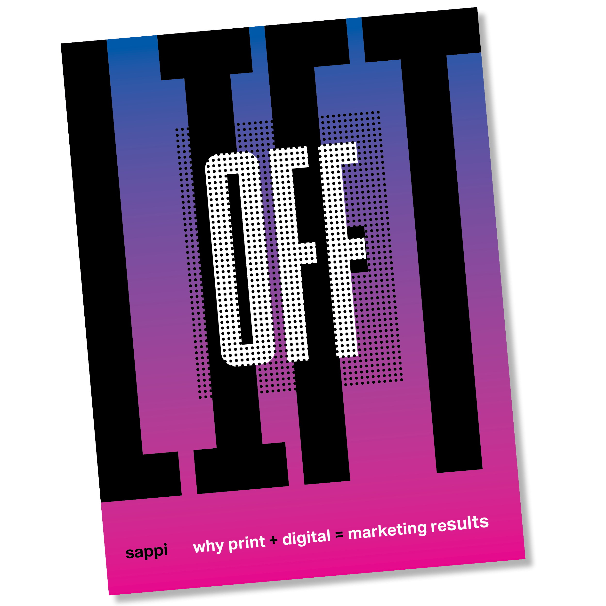 Lift off magazine cover transparent background