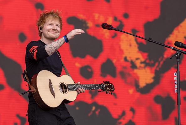 ed sheeran performing planting trees campaign